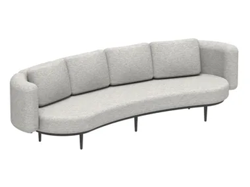 ORGANIX LOUNGE - 4 seater fabric garden sofa by Royal Botania - view 2